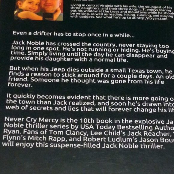 Thriller, L. T. Ryan Never Cry Mercy, Book 10 - Picture 3 of 5